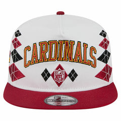 Arizona Cardinals New Era Argyle 19TWENTY Adjustable Hat - White cheap