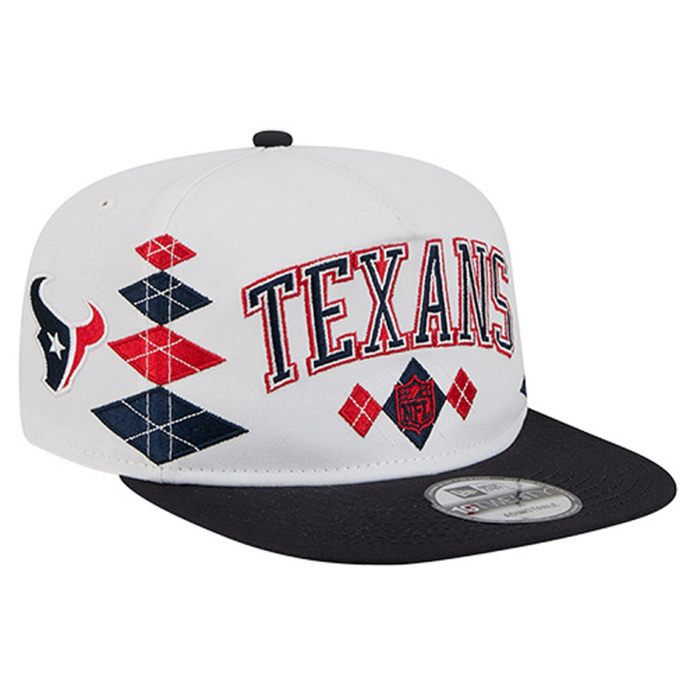 Houston Texans New Era Argyle 19TWENTY Adjustable Hat - White online