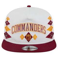 Washington Commanders New Era Argyle 19TWENTY Adjustable Hat - White on sale