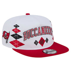 Tampa Bay Buccaneers New Era Argyle 19TWENTY Adjustable Hat - White discount