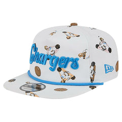 Los Angeles Chargers New Era Team Cheer 19TWENTY Snapback Hat - White on sale