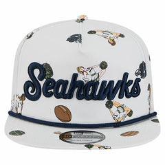 Seattle Seahawks New Era Team Cheer 19TWENTY Snapback Hat - White online