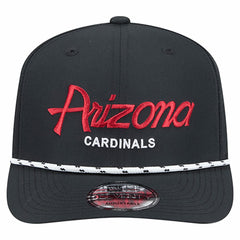 Arizona Cardinals New Era Script 9SEVENTY Adjustable Hat - Black sale