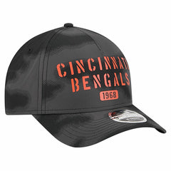 Cincinnati Bengals New Era Halftone Camo 9FORTY Hat - Gray discount