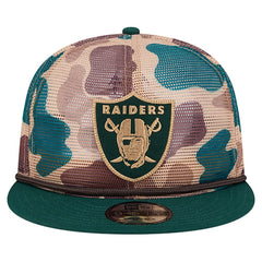 Las Vegas Raiders New Era Duck Camo 9FIFTY Snapback Hat - Camo discount