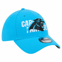 Carolina Panthers New Era Overlap Logo 39THIRTY Stretch Fit Hat - Blue discount