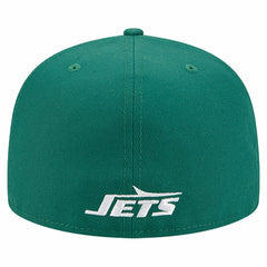 New York Jets New Era Overlap Wordmark 59FIFTY Fitted Hat - Green cheap