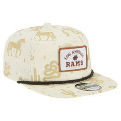 Los Angeles Rams New Era Desert Rose 19TWENTY Adjustable Hat - Cream outlet