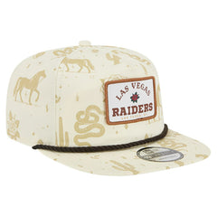 Las Vegas Raiders New Era Desert Rose 19TWENTY Adjustable Hat - Cream on sale