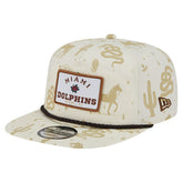 Miami Dolphins New Era Desert Rose 19TWENTY Adjustable Hat - Cream outlet