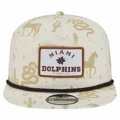 Miami Dolphins New Era Desert Rose 19TWENTY Adjustable Hat - Cream outlet
