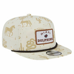 Miami Dolphins New Era Desert Rose 19TWENTY Adjustable Hat - Cream outlet