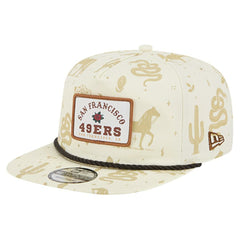 San Francisco 49ers New Era Desert Rose 19TWENTY Adjustable Hat - Cream sale