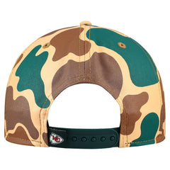 Kansas City Chiefs New Era Duck Rope 19TWENTY Snapback Hat - Camo discount