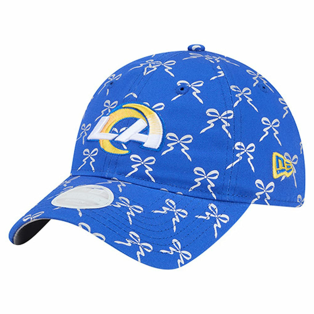 Los Angeles Rams New Era Women's Ribbon 9TWENTY Adjustable Hat - Royal sale