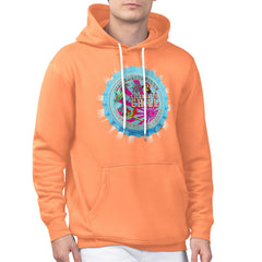 Cleveland Guardians Margaritaville Chill Bottle Cap Fleece Pullover Hoodie Orange