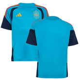 Spain National Team Youth FIFA x World Cup 2026 Tiro Training Jersey - Turquoise online