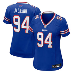 Landon Jackson Buffalo Bills Women's Team Game Jersey - Royal for sale