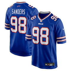 T.J. Sanders Buffalo Bills Team Game Jersey - Royal for sale
