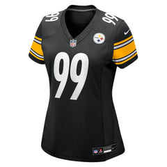 Derrick Harmon Pittsburgh Steelers Women's Team Game Jersey - Black sale
