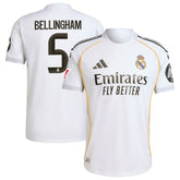 Jude Bellingham Real Madrid 2025/26 Home Jersey - White sale