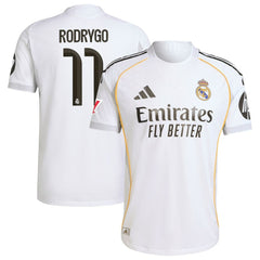 Rodrygo Real Madrid 2025/26 Home Jersey - White online