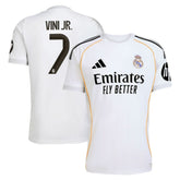 Vini Jr. Real Madrid 2025/26 Home Replica Jersey Discount - White