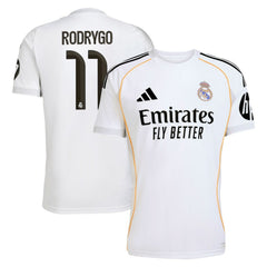 Rodrygo Real Madrid 2025/26 Home Replica Jersey - White outlet