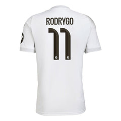 Rodrygo Real Madrid 2025/26 Home Replica Jersey - White outlet