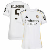 Jude Bellingham Real Madrid Women's 2025/26 Home Replica Jersey - White discount