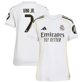 Vini Jr. Real Madrid Women's 2025/26 Home Replica Jersey Discount - White