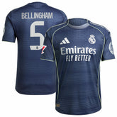 Jude Bellingham Real Madrid 2025/26 Away Player Jersey - Blue outlet