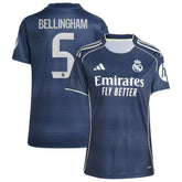 Jude Bellingham Real Madrid Women's 2025/26 Away Replica Player Jersey - Blue outlet