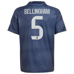 Jude Bellingham Real Madrid Youth 2025/26 Away Replica Player Jersey - Blue online
