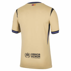 Barcelona 2025/26 Away Stadium Replica Jersey - Gold on sale