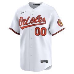 Baltimore Orioles Youth Home Custom Limited Jersey White