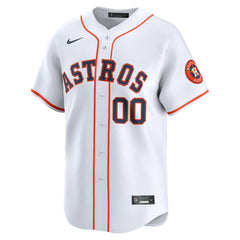 Houston Astros Youth Home Custom Limited Jersey White