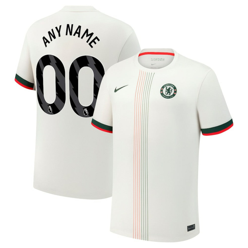Chelsea 2025/26 Away Replica Custom Jersey - Cream shop