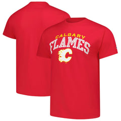 Calgary Flames Champion Primary Logo T-Shirt - Red T-shirts