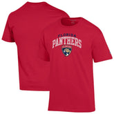 Florida Panthers Champion Primary Logo T-Shirt - Red T-shirts