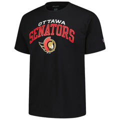 Ottawa Senators Champion Primary Logo T-Shirt - Black T-shirts