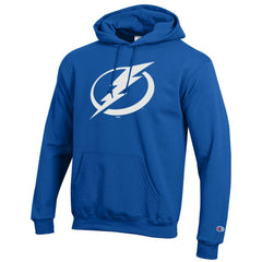 Tampa Bay Lightning Champion Primary Logo 1-Hit Pullover Hoodie - Blue Hoodies