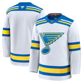St. Louis Blues Fanatics Away Premium Jersey - White Jerseys