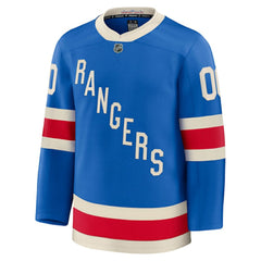 New York Rangers Fanatics Centennial Premium Custom Jersey - Blue Jerseys
