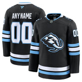 Utah Mammoth Fanatics Home Premium Custom Jersey - Black Jerseys