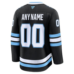 Utah Mammoth Fanatics Home Premium Custom Jersey - Black Jerseys