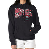 Arizona Diamondbacks Starter Women's Fireworks Fleece Tri-Blend Pullover Hoodie Black
