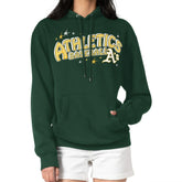 Athletics Starter Women's Fireworks Fleece Tri-Blend Pullover Hoodie Green