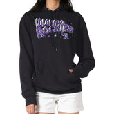 Colorado Rockies Starter Women's Fireworks Fleece Tri-Blend Pullover Hoodie Black