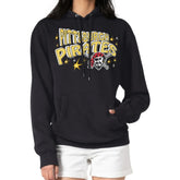 Pittsburgh Pirates Starter Women's Fireworks Fleece Tri-Blend Pullover Hoodie Black